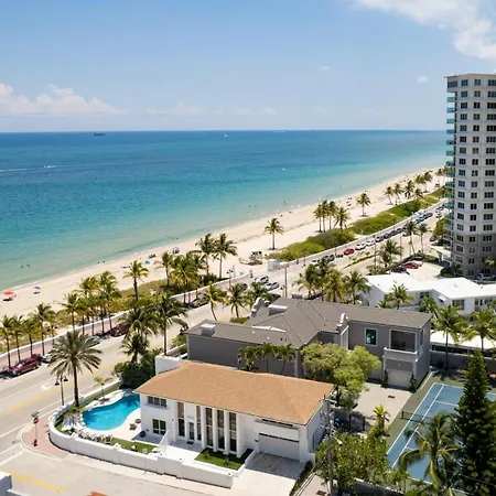 Sea Breeze By Avantstay Across From Fort Lauderdale Beach Pool Out Door Dining Fire Pit